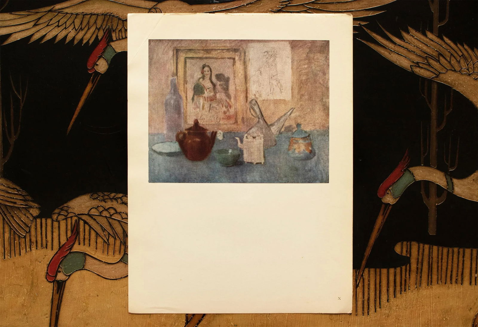 1948 After Pablo Picasso, "Still Life on the Board" First Edition Period Offset Lithograph - 4