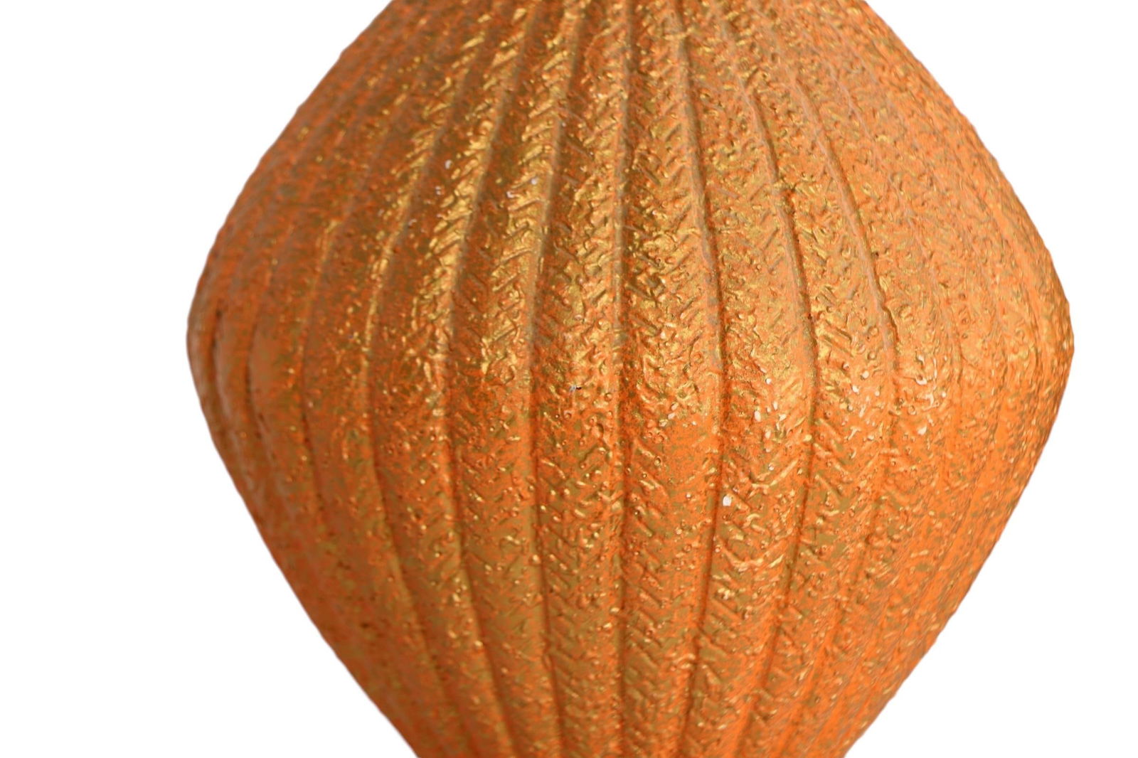 Pr. Mid Century Textured Ceramic Table Lamps C 1950/60's - 12