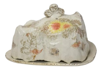 Vintage English Traditional Cheese Keeper