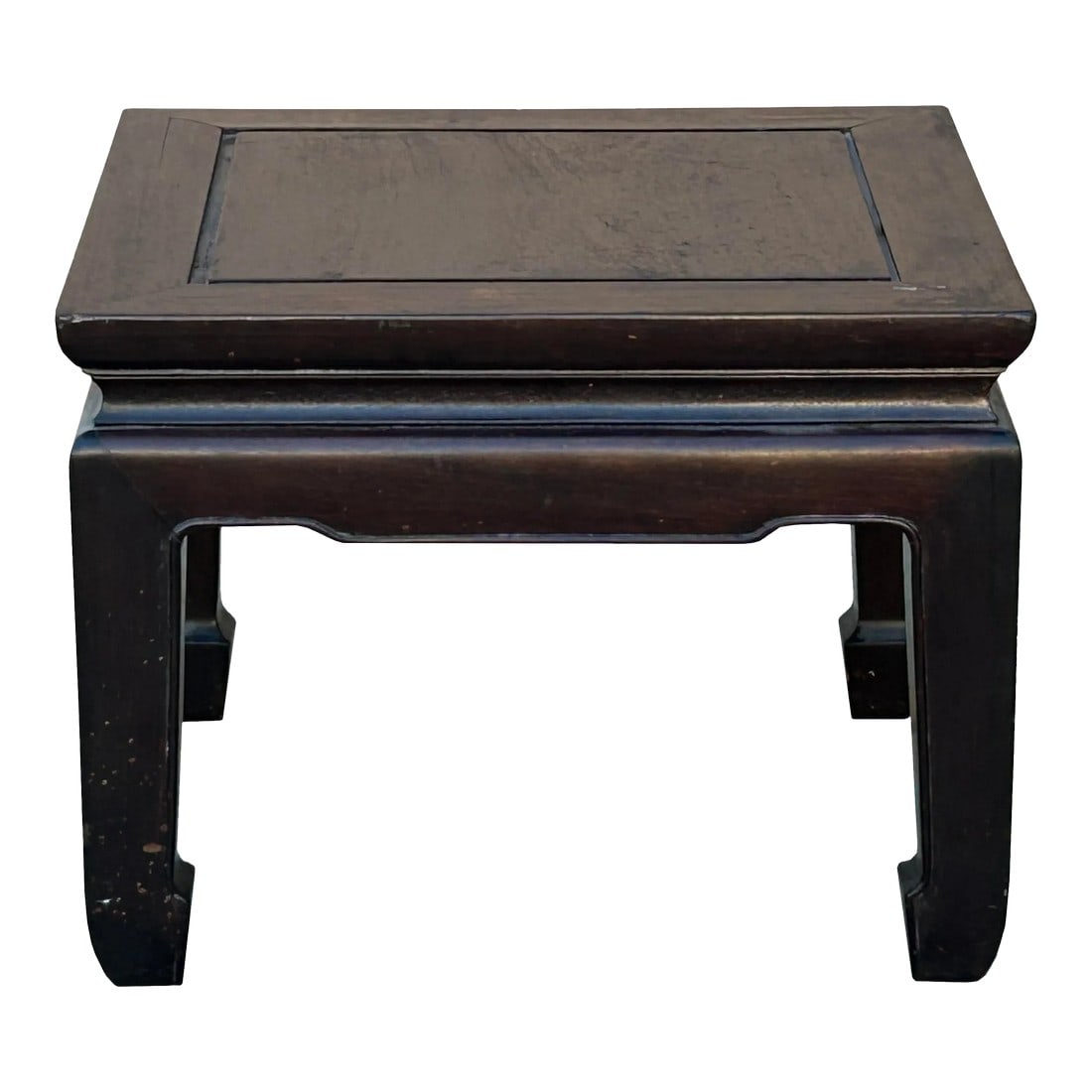 16" Oriental Brown Stain Square Wood Stool Table Display Stand Pedestal (1 of 6)