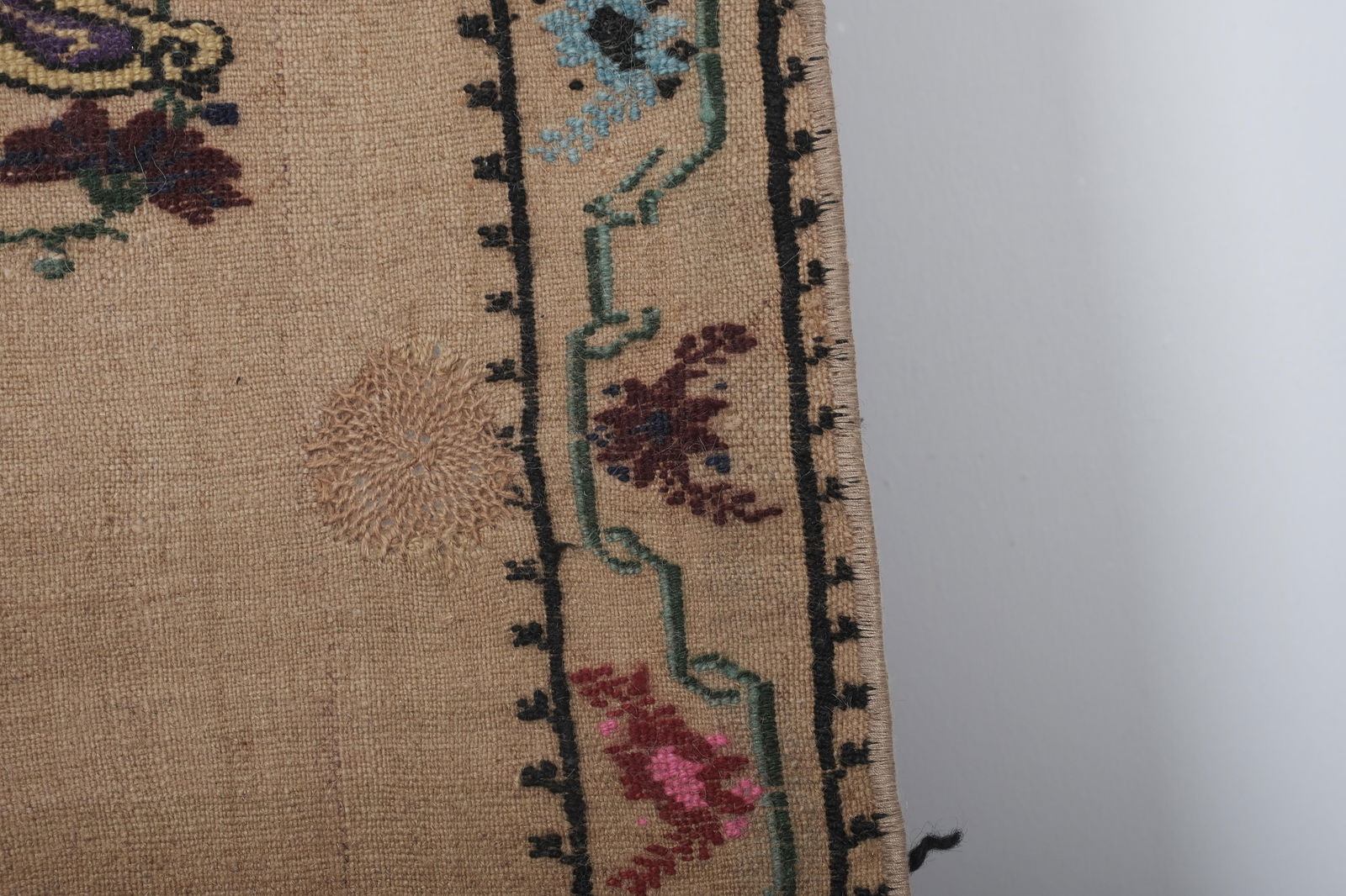 Turkish Floral Kilim Runner 1'8'' X 13'4'' - 6