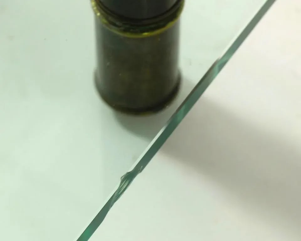 1960s Square Two Tier Glass and Brass End Table - 8