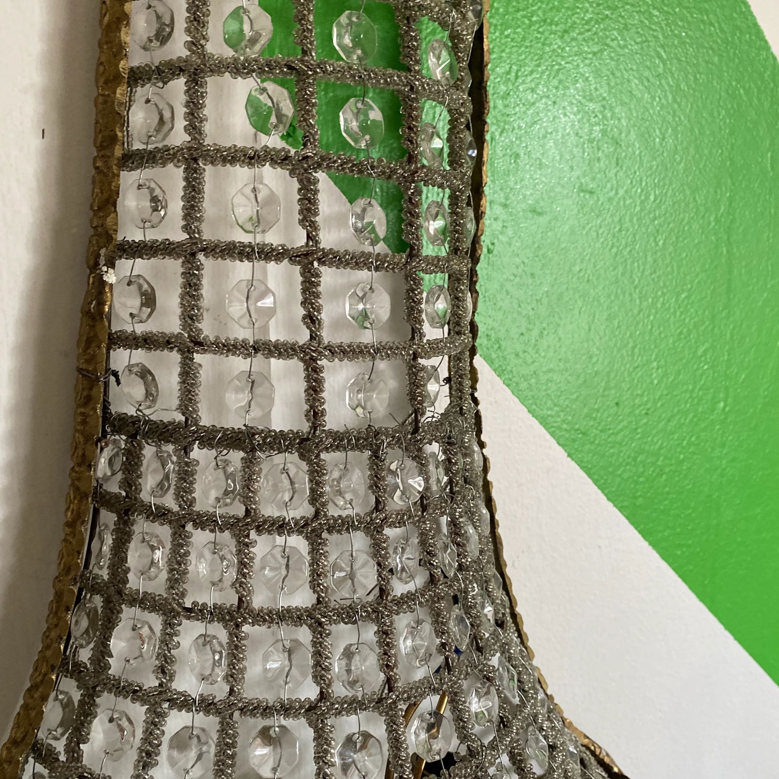 1970s French Hollywood Regency Brass Sconce - 5