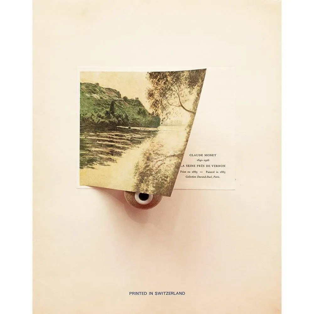 1930s After Claude Monet "The Seine Near Vernon" First Edition Parisian Offset Lithograph - 3