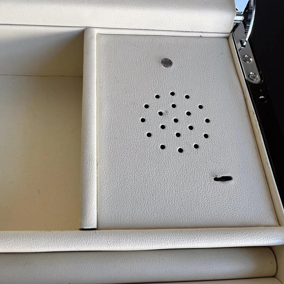 Modern Jewelry Music Box Gray Gloss Oak Wood - 12