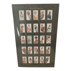 John Player & Sons 1912 Ships Figureheads Tobacco Card Collection 25 Cards