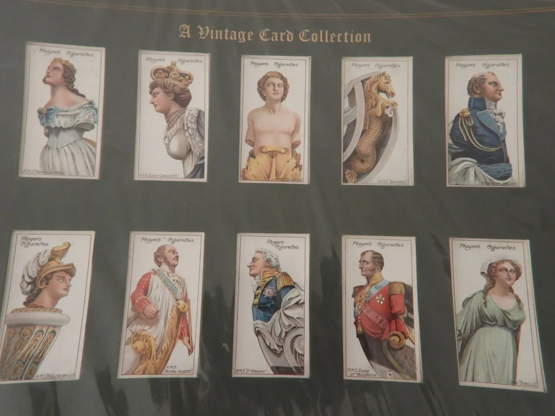 John Player & Sons 1912 Ships Figureheads Tobacco Card Collection 25 Cards - 3