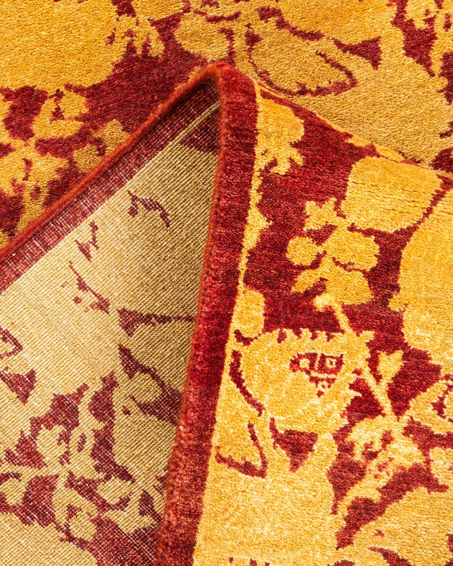 Mogul, One-of-a-Kind Hand-Knotted Area Rug - Red, 2' 8" x 6' 1" - 6