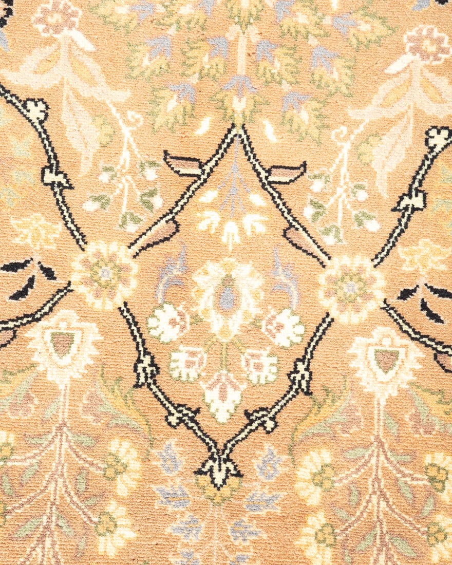 Mogul, One-of-a-Kind Hand-Knotted Area Rug - Beige, 4' 2" x 6' 5" - 3