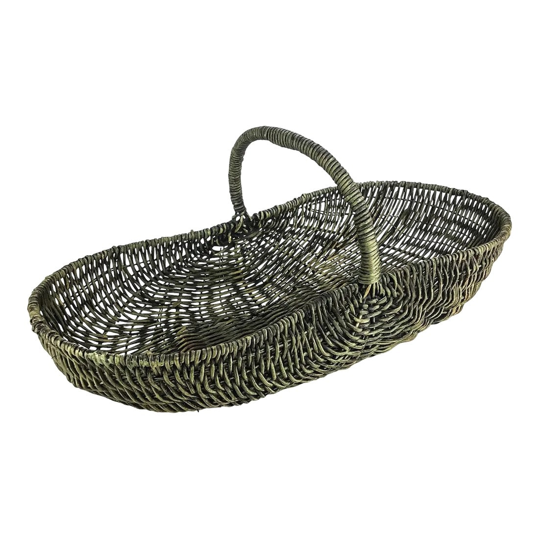 Antique French Farmhouse Wicker Bread Basket (1 of 9)