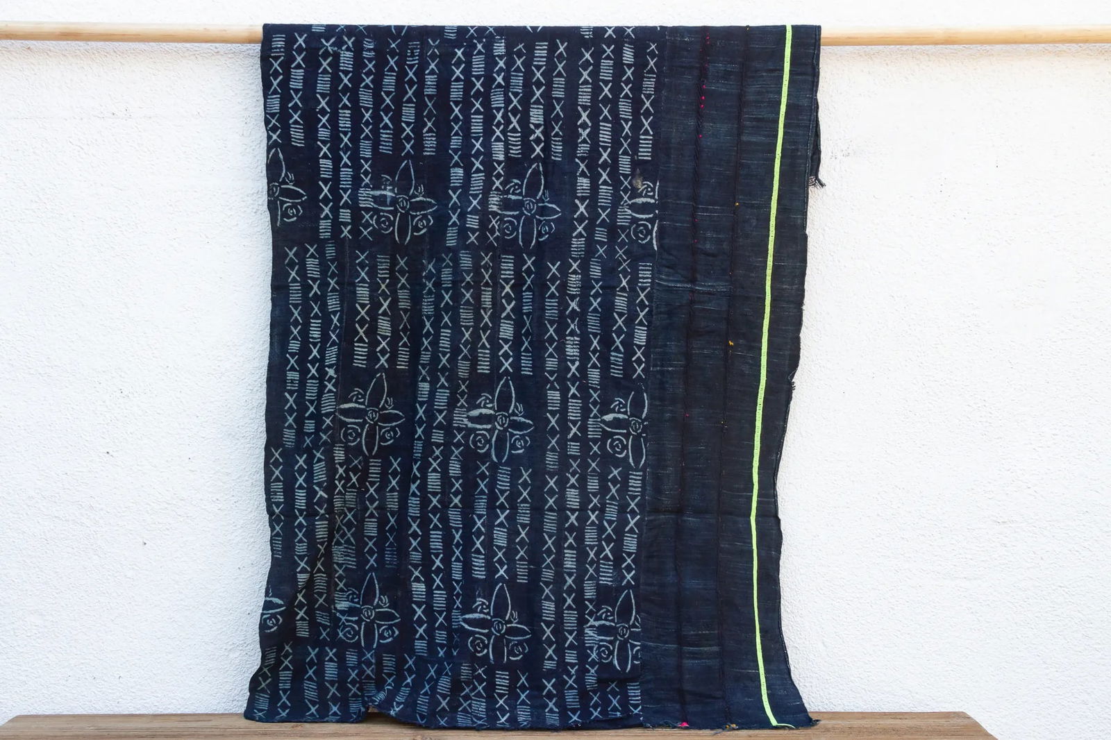 Floral Vintage Mud Cloth Masterpiece - 3