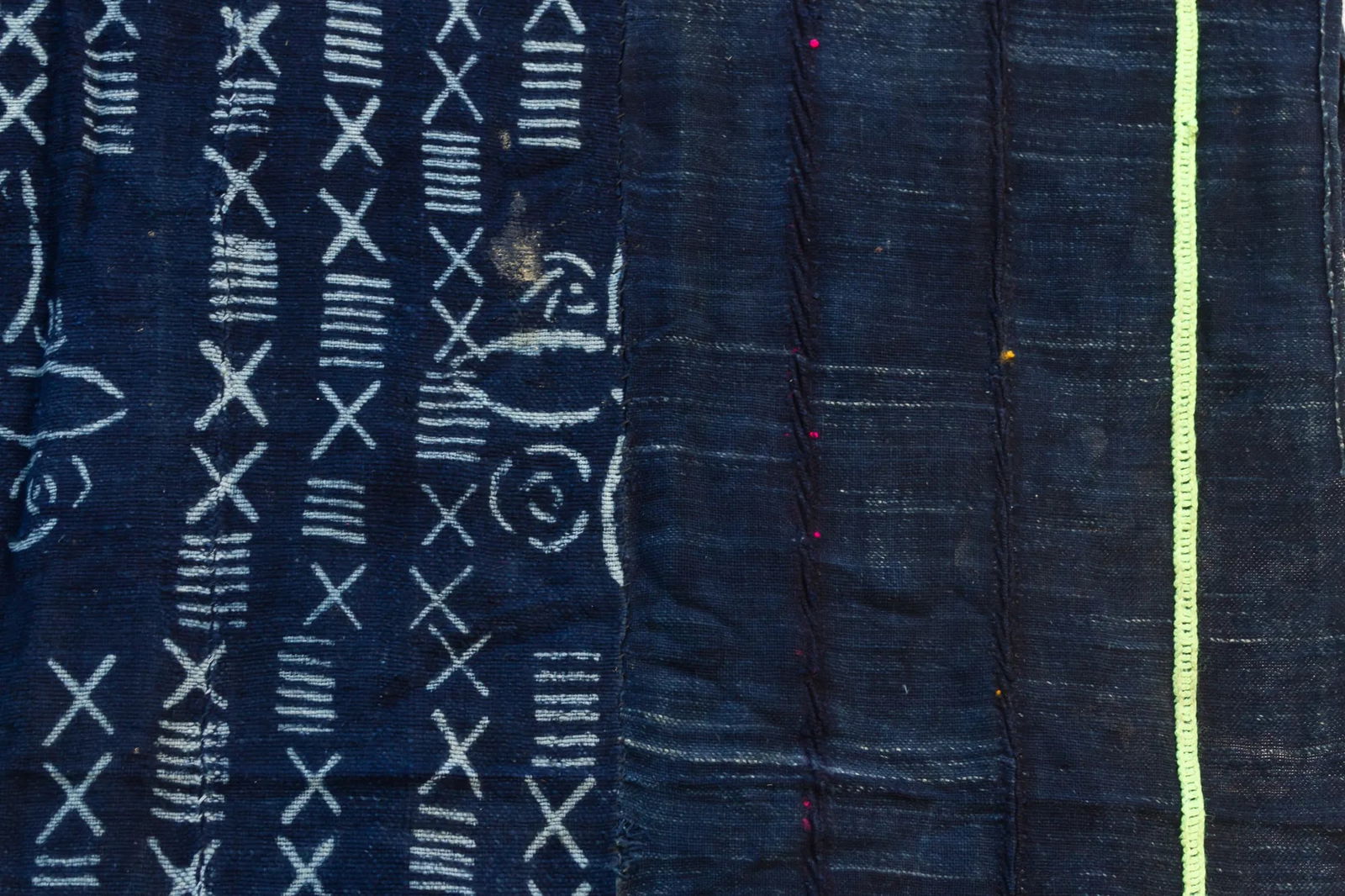 Floral Vintage Mud Cloth Masterpiece - 4