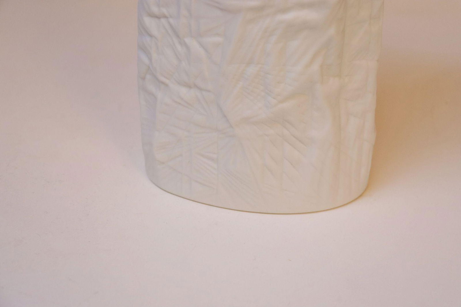 Vintage German Bisque Porcelain 'Structura' Vase by Martin Freyer for Rosenthal - 10