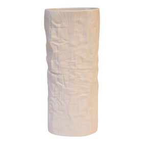 Vintage German Bisque Porcelain 'Structura' Vase by Martin Freyer for Rosenthal