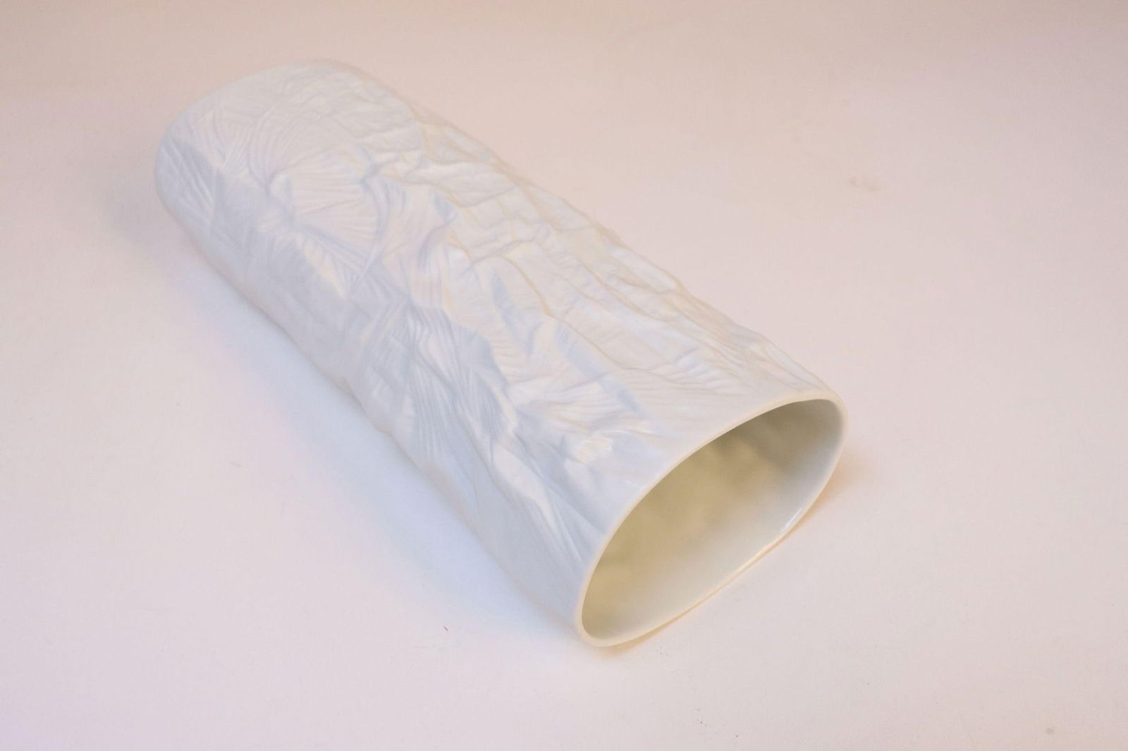 Vintage German Bisque Porcelain 'Structura' Vase by Martin Freyer for Rosenthal - 5