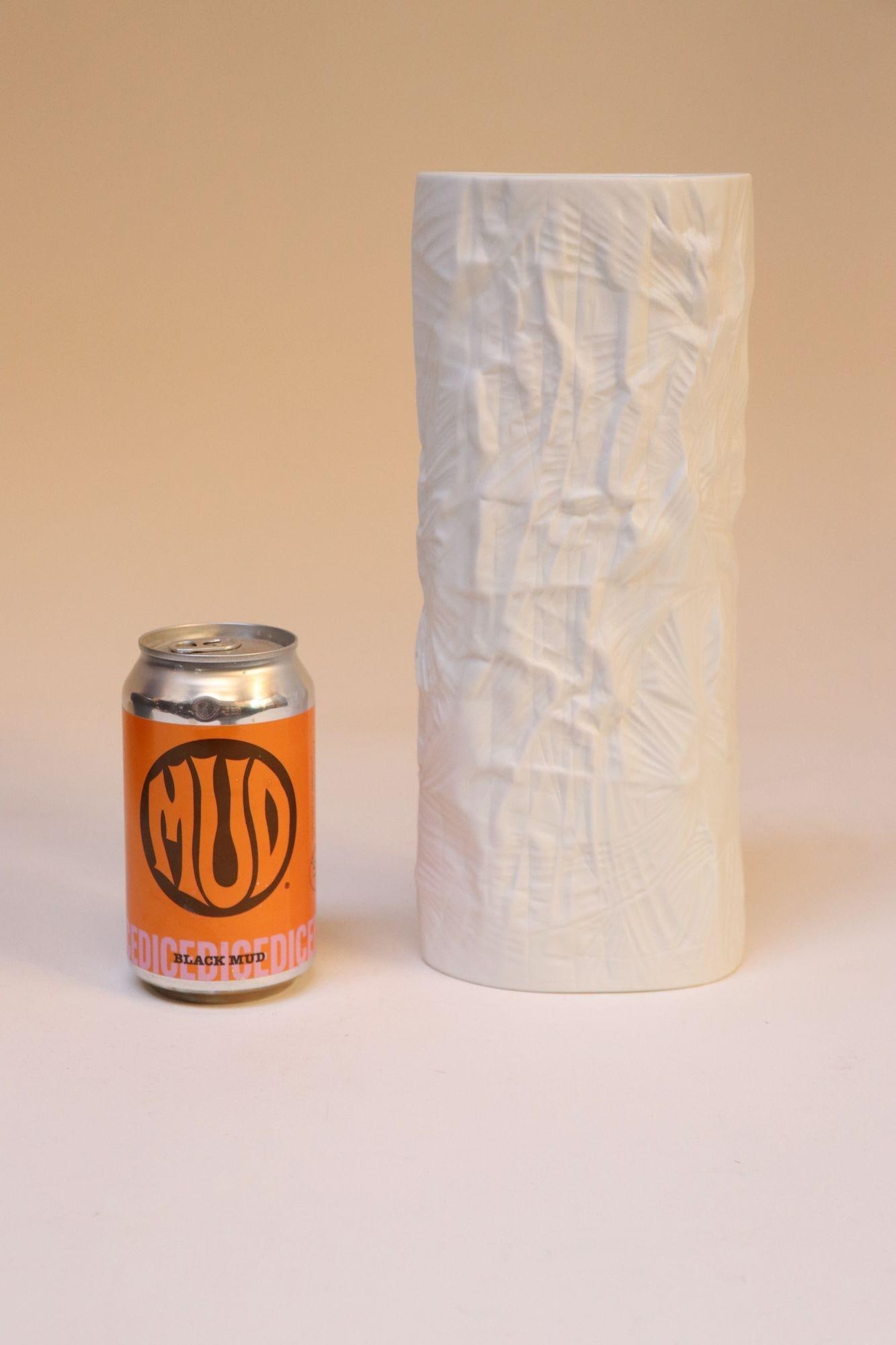 Vintage German Bisque Porcelain 'Structura' Vase by Martin Freyer for Rosenthal - 7