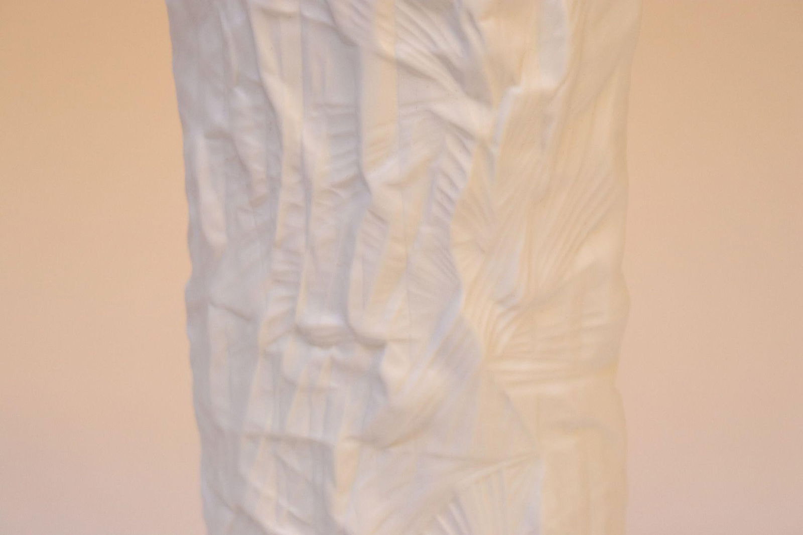 Vintage German Bisque Porcelain 'Structura' Vase by Martin Freyer for Rosenthal - 8