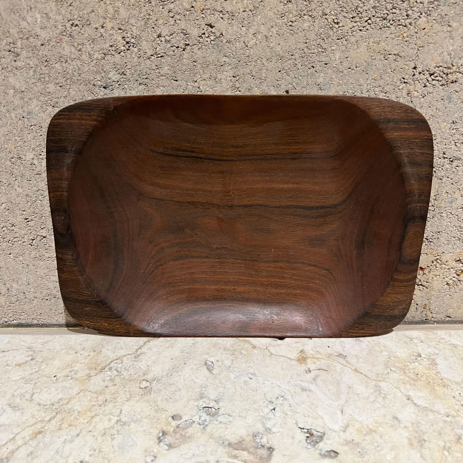 1960s Sculptural Wood Bowl Organic Form After Alexandre Noll - 3