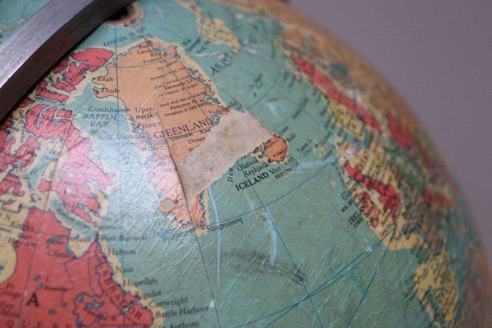 Vintage Replogle Precision Globe With Rotating Zodiac Constellation Base - 8