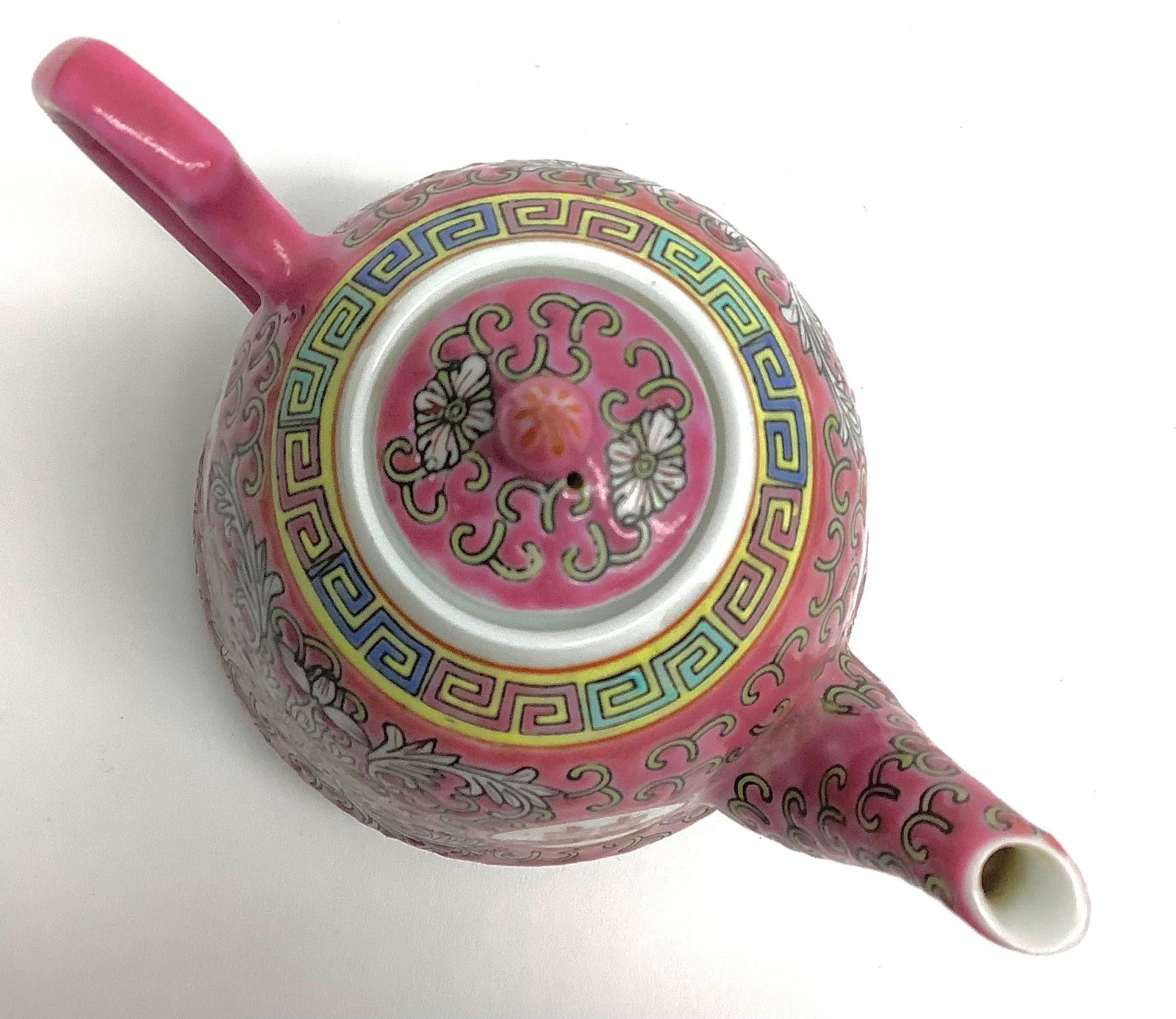 Vintage Porcelain Chinese Teapot - 8