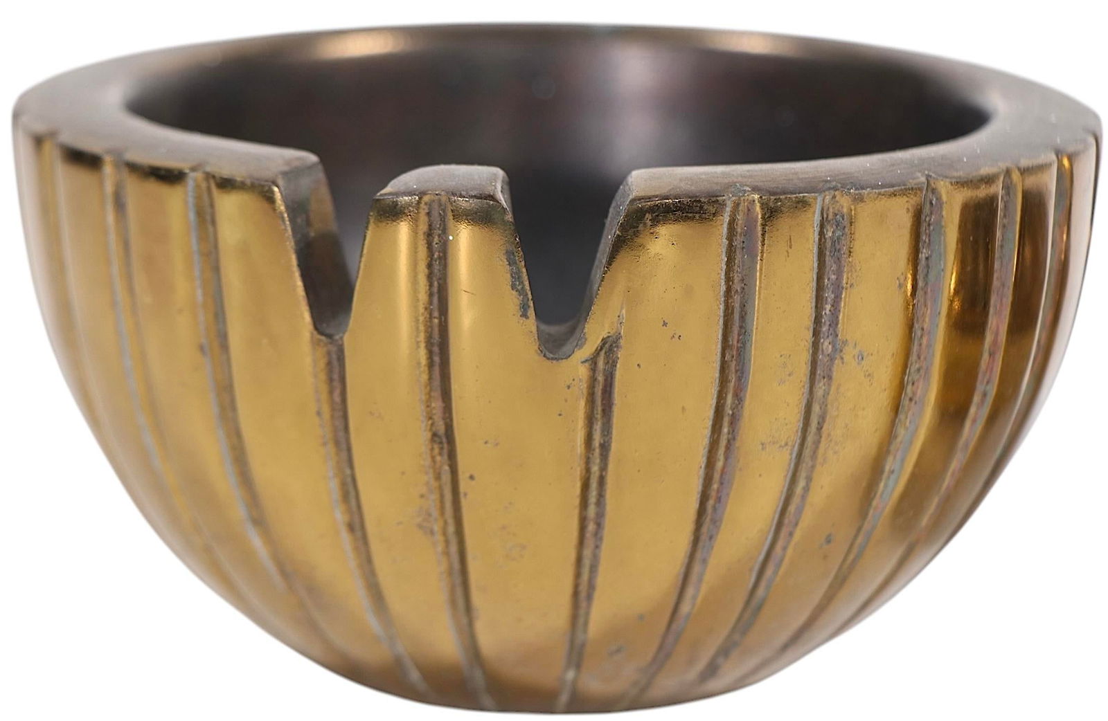 2 Pc Brutalist Mid Century Jenfred Ware Ashtray and Cigarette Box C. 1970's - 12