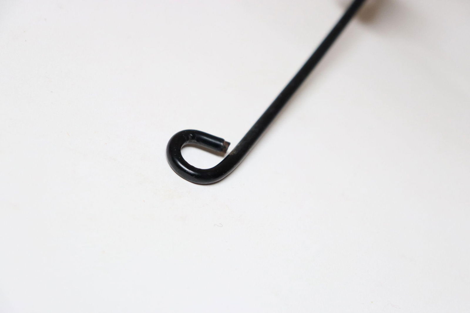 Vintage French Modern Yellow and Black Wire Magazine Rack - 12