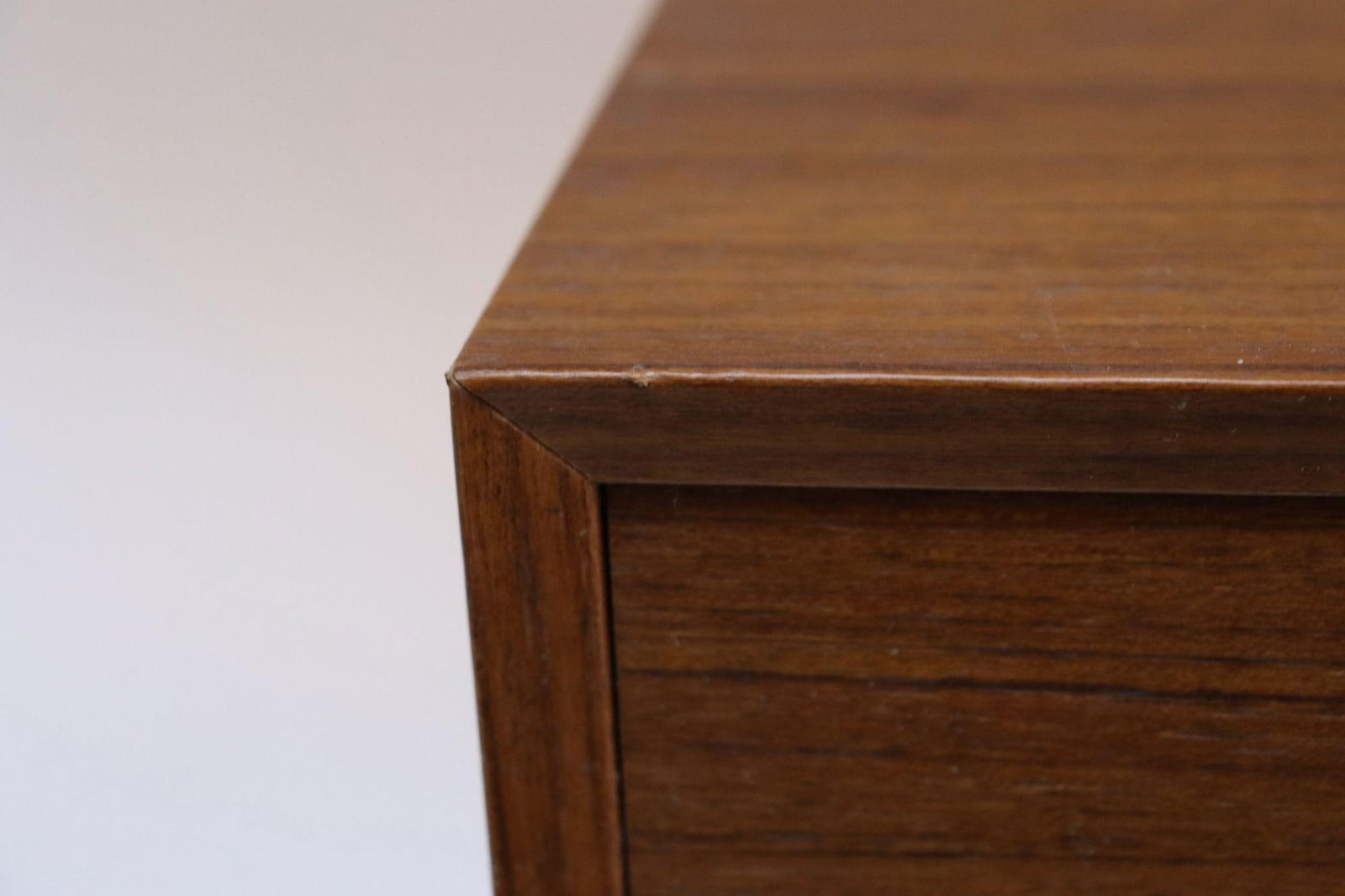 Vintage Japanese Laminated Teak Jewelry Box / Desk Organizer by Shirokiya - 11