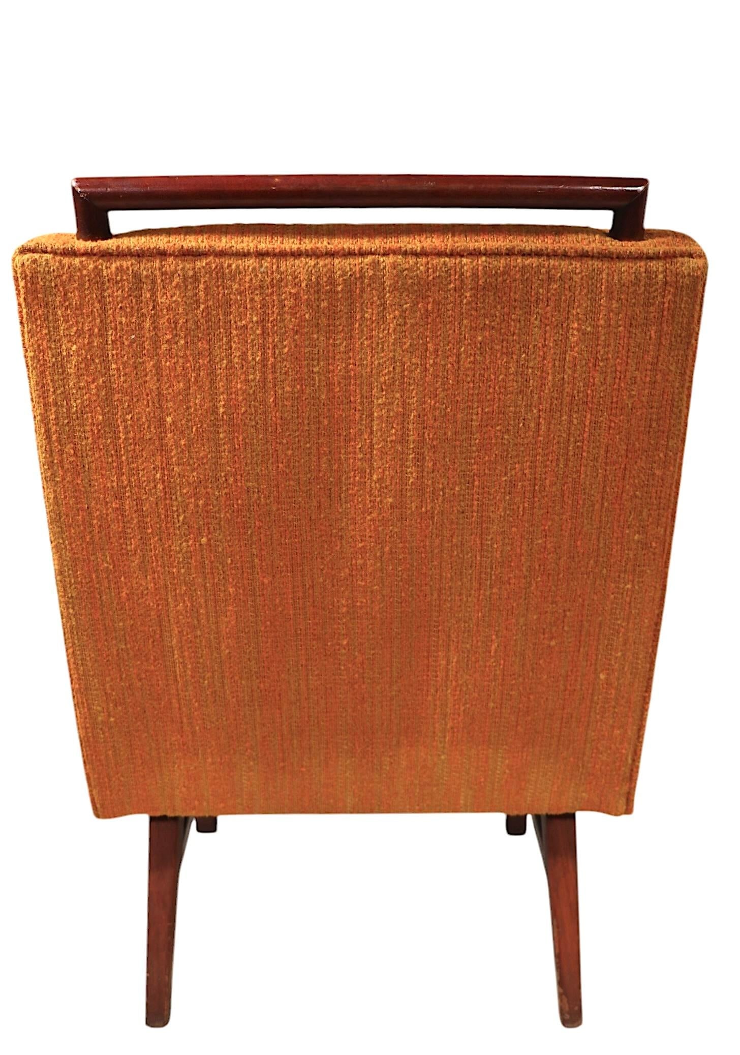 Mid Century Lounge Chair Att. To Harvey Probber C 1950's - 5