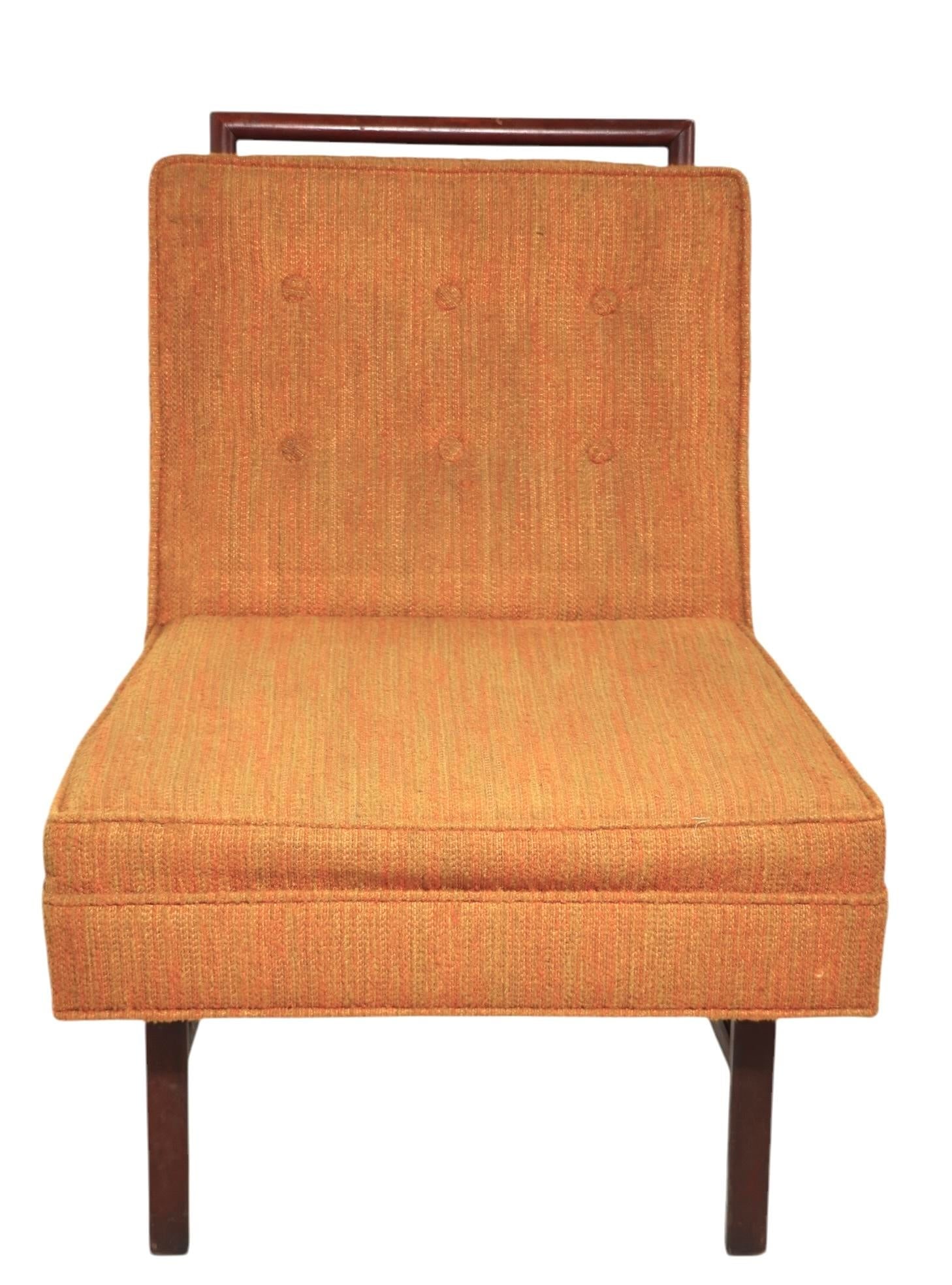 Mid Century Lounge Chair Att. To Harvey Probber C 1950's - 8