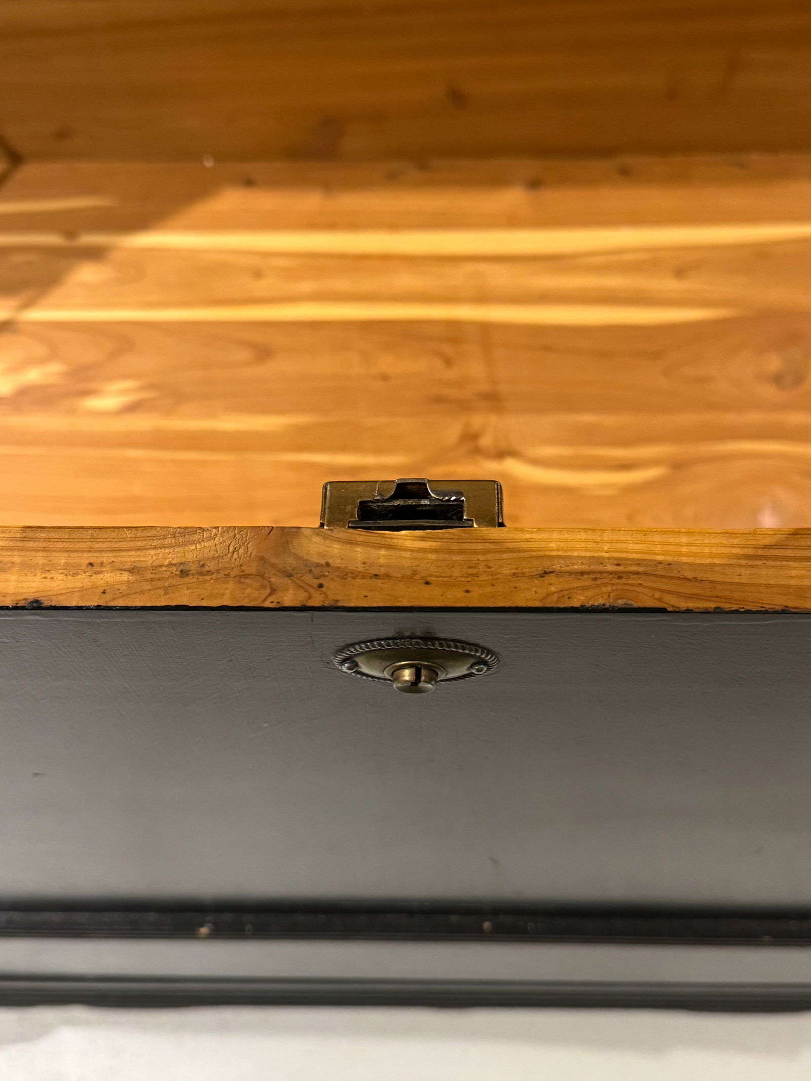 Vintage Storage Hope Chest, Blanket Chest Trunk - 9