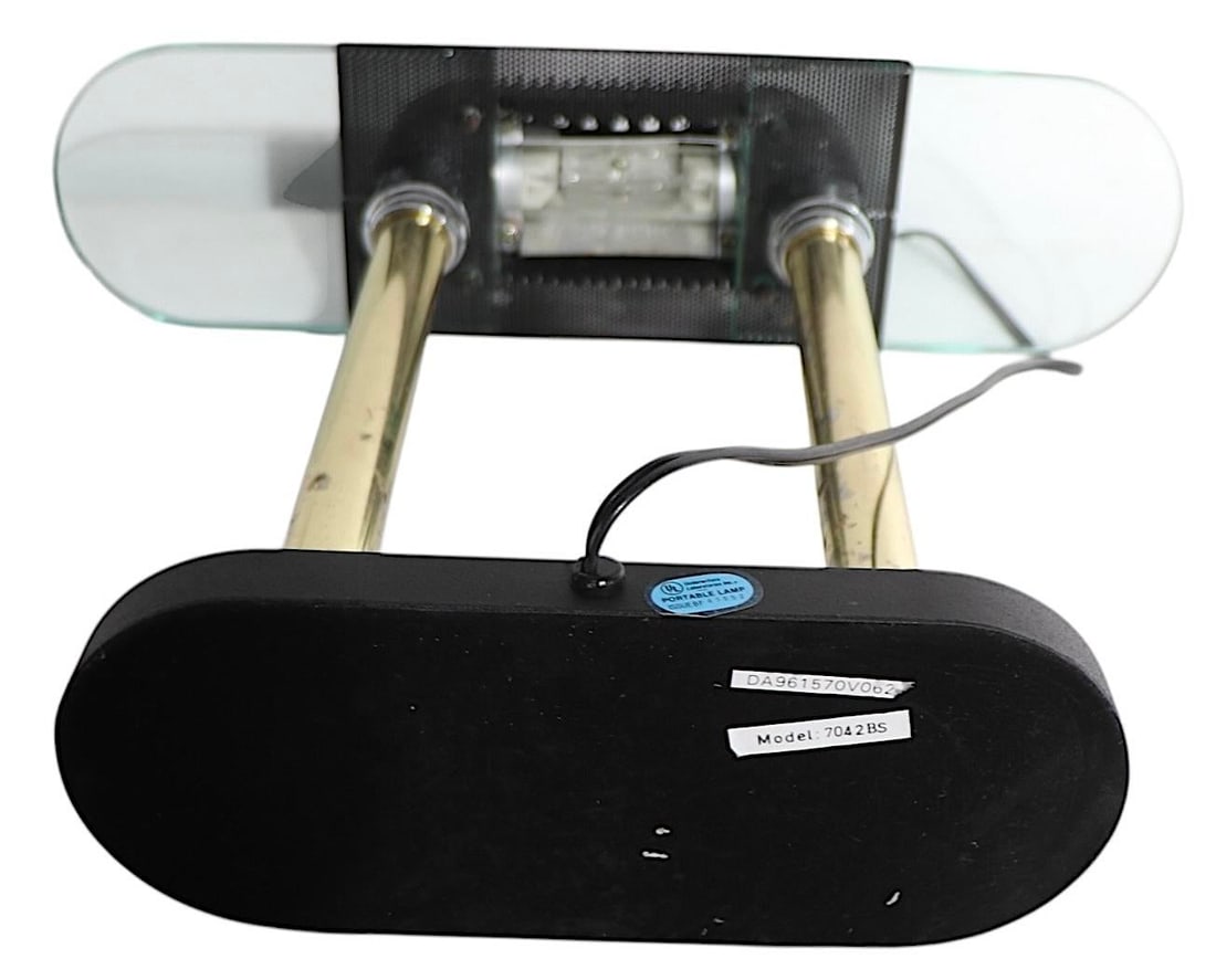 Pr.Post Modern Halogen Desk Lamps att.to Kovacs for Sonneman C. 1980's - 3