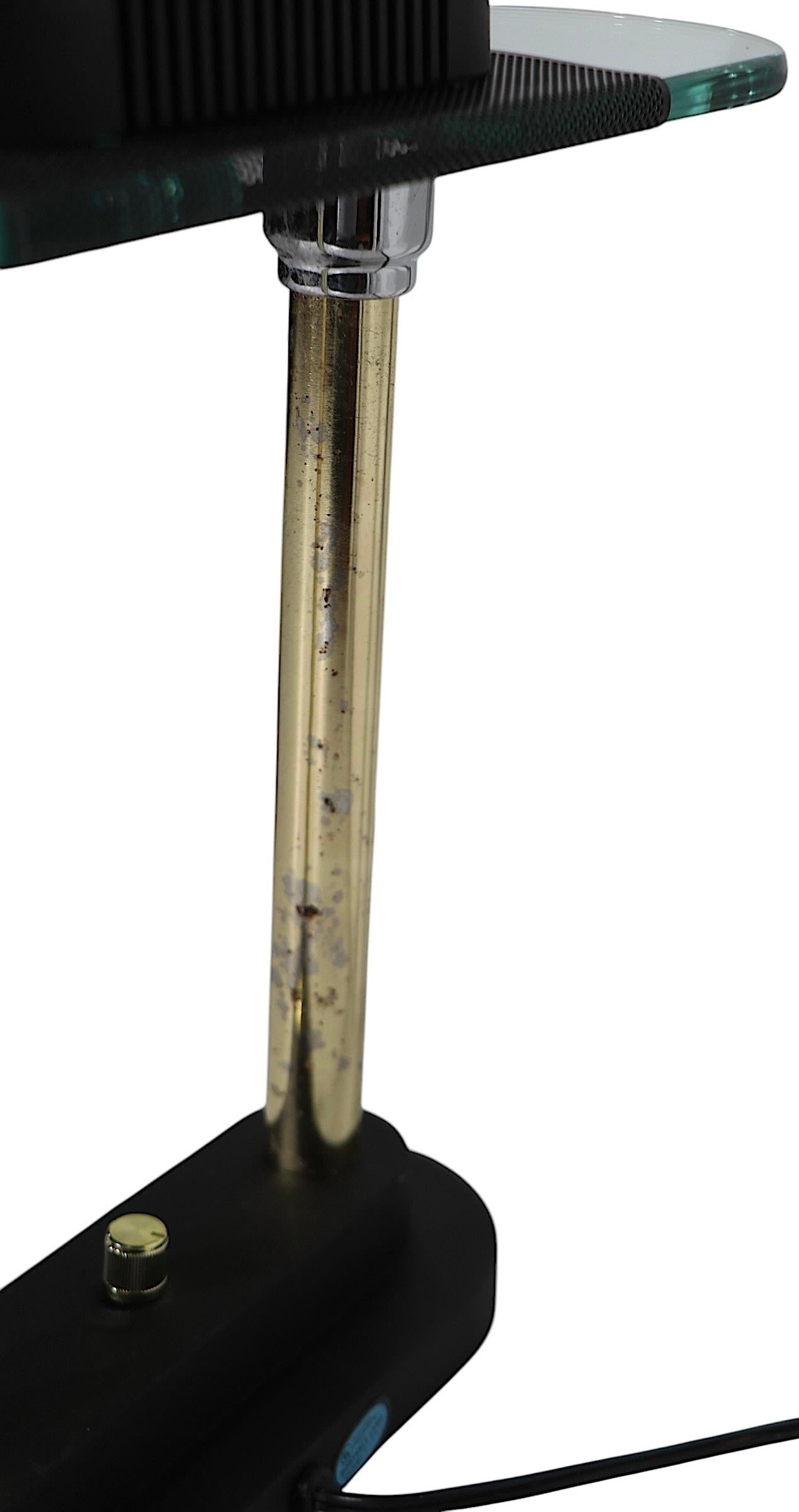 Pr.Post Modern Halogen Desk Lamps att.to Kovacs for Sonneman C. 1980's - 7