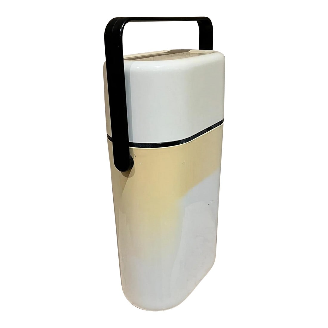 1978 MoMA Byob Wine Caddy Carrier Cooler Richard Carlson Décor: For your consideration, a 1978 MoMA plastic wine cooler BYOB wine caddy carrier cooler two bottle carrier. Richard Carlson for Brian Davis Decor 545 insulated double wine cooler Labeled item is part