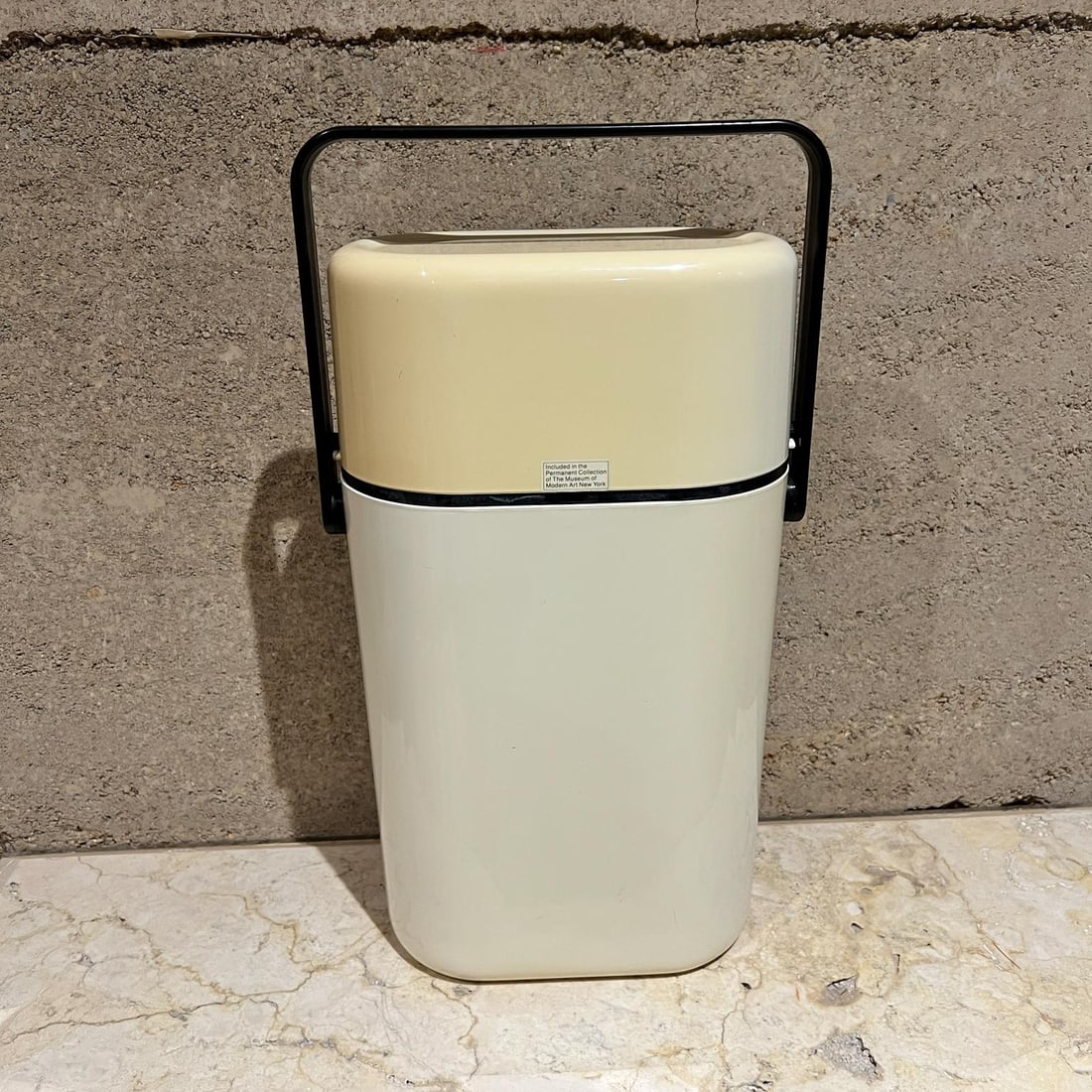 1978 MoMA Byob Wine Caddy Carrier Cooler Richard Carlson Décor - 3