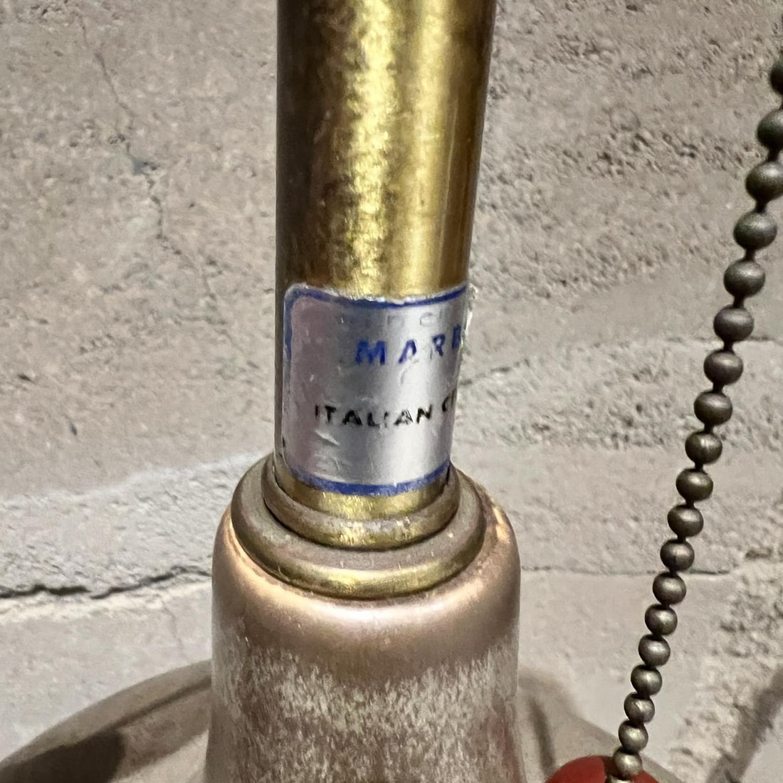 1960s Italian Ceramic Table Lamp by the Marbro Lamp Company - 7