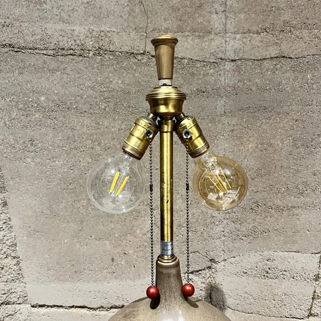 1960s Italian Ceramic Table Lamp by the Marbro Lamp Company - 9