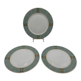 Mottahedeh Merian Mist 12" Service Plates - Set of 3