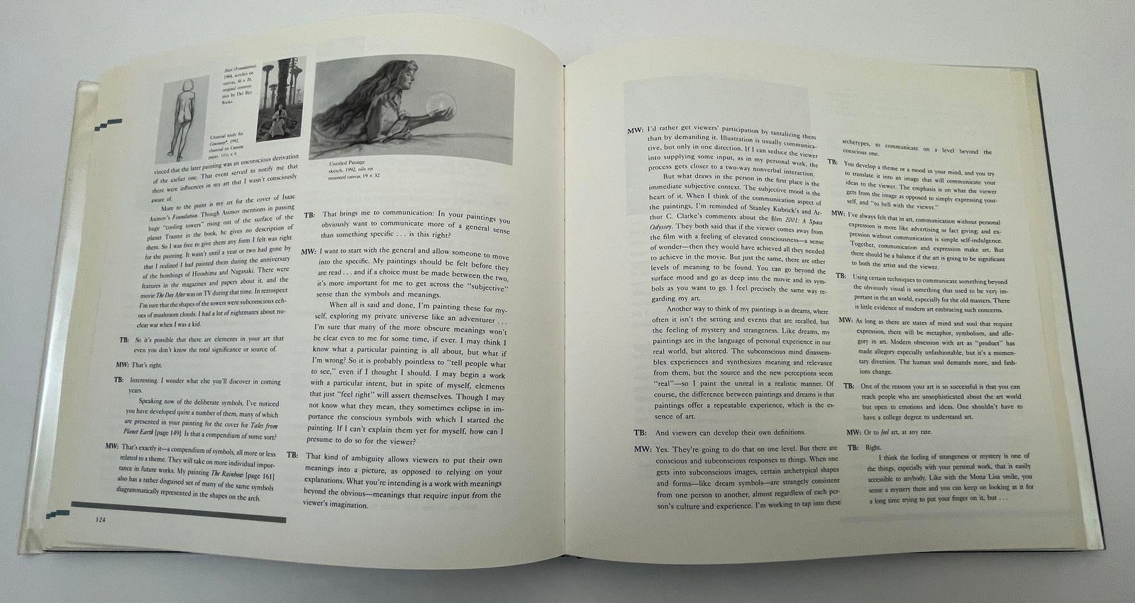 The Art of Michael Whelan Hardcover Book by Michael Whelan 1993 - 11