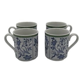 Late 20th Century Villeroy & Boch Switch 3 Cordoba Mugs- Set of 4