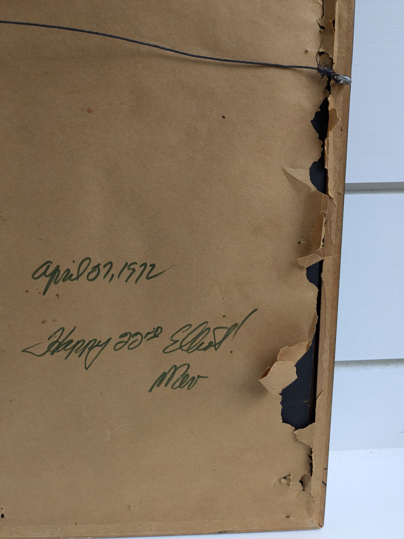 Conspiracy – 1972 Signed Woodblock Print, Framed - 10