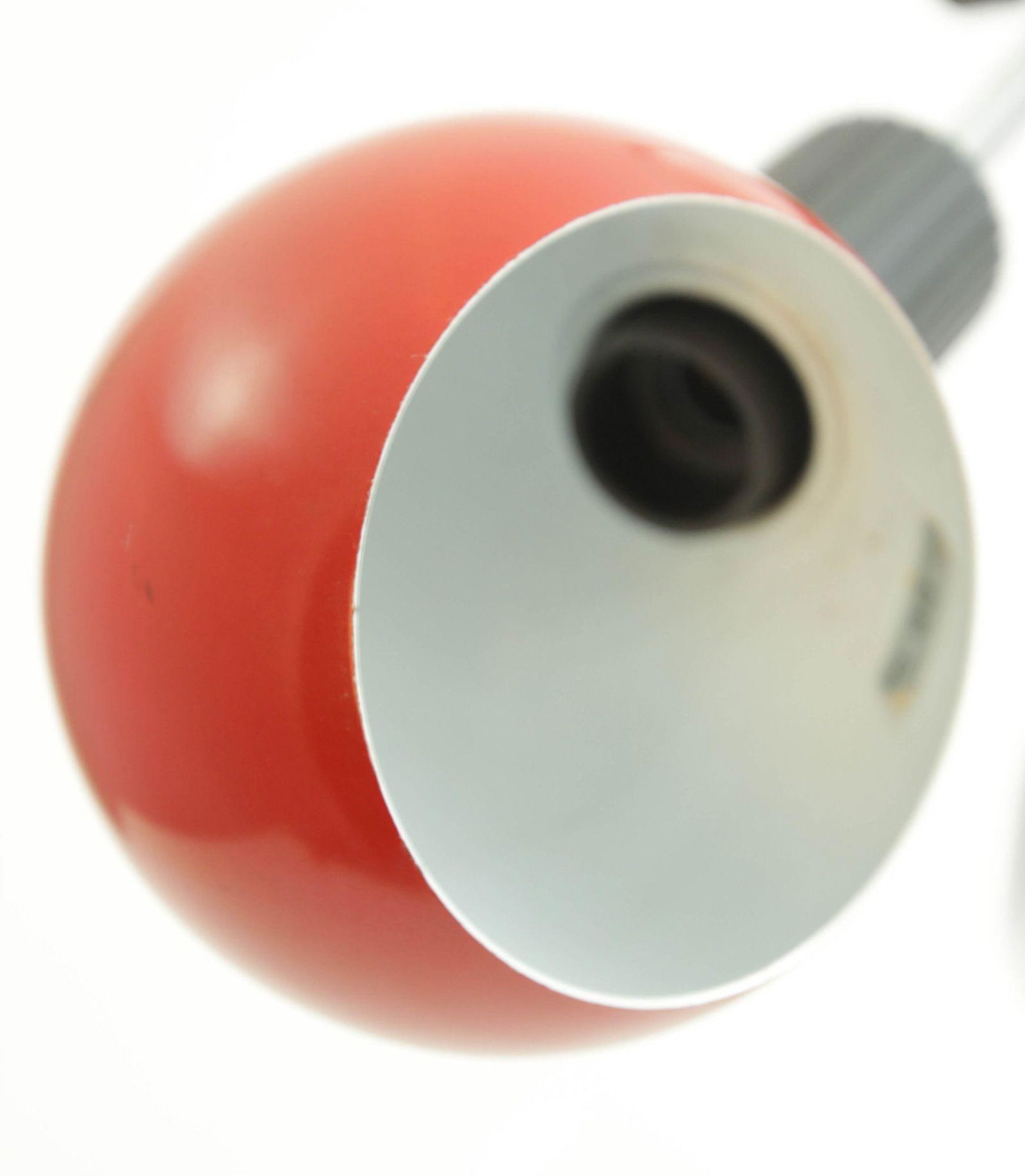 Postmodern Red Table Lamp by Veneta Lumi Italy 1970s - 5