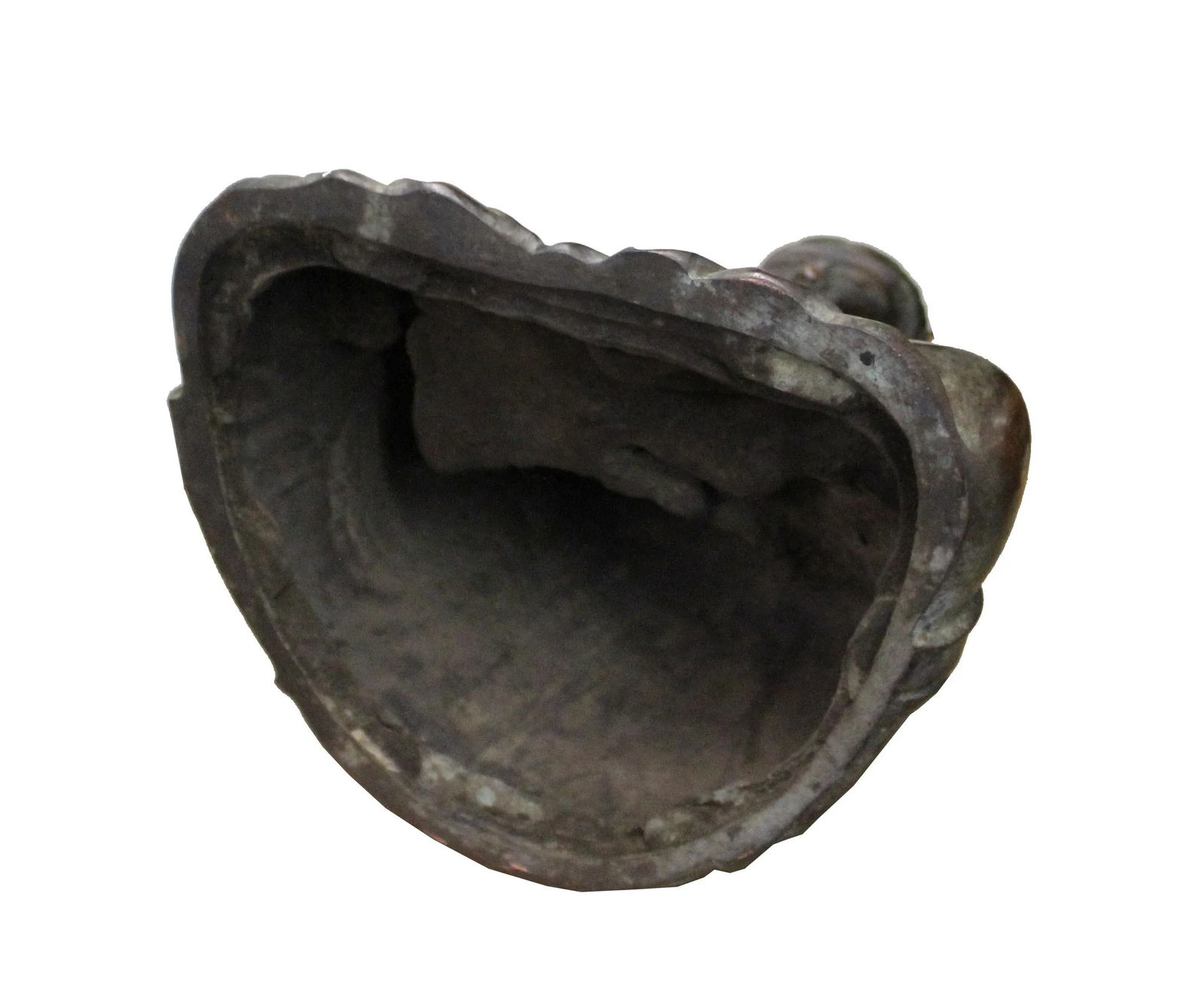 Handmade Bronze Finish Decent Look Sitting Buddha Statue - 6