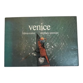 Venice Hardcover Book by Fulvio Roiter & Stephen Spender 1st Ed. 1979