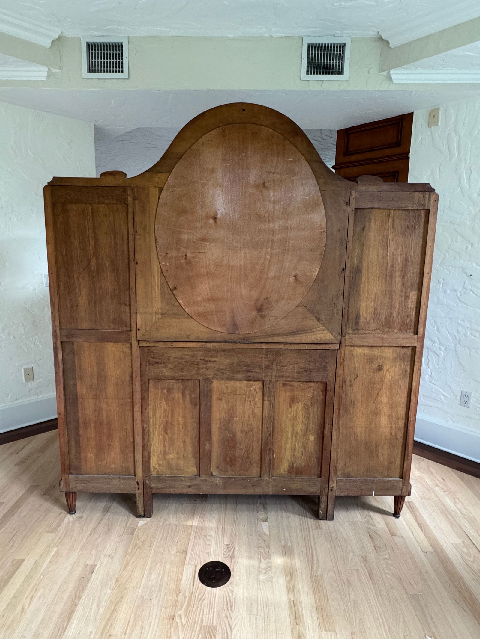 1920s Deco Style Antique Mirrored Cabinet Armoire - 11