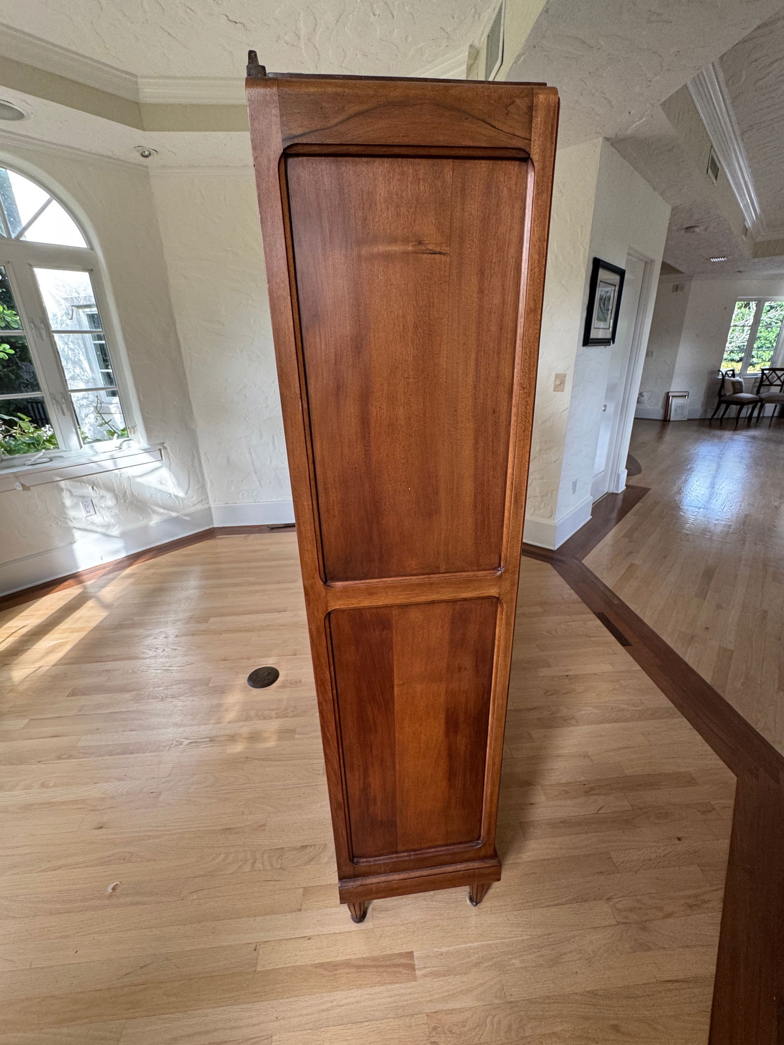 1920s Deco Style Antique Mirrored Cabinet Armoire - 8