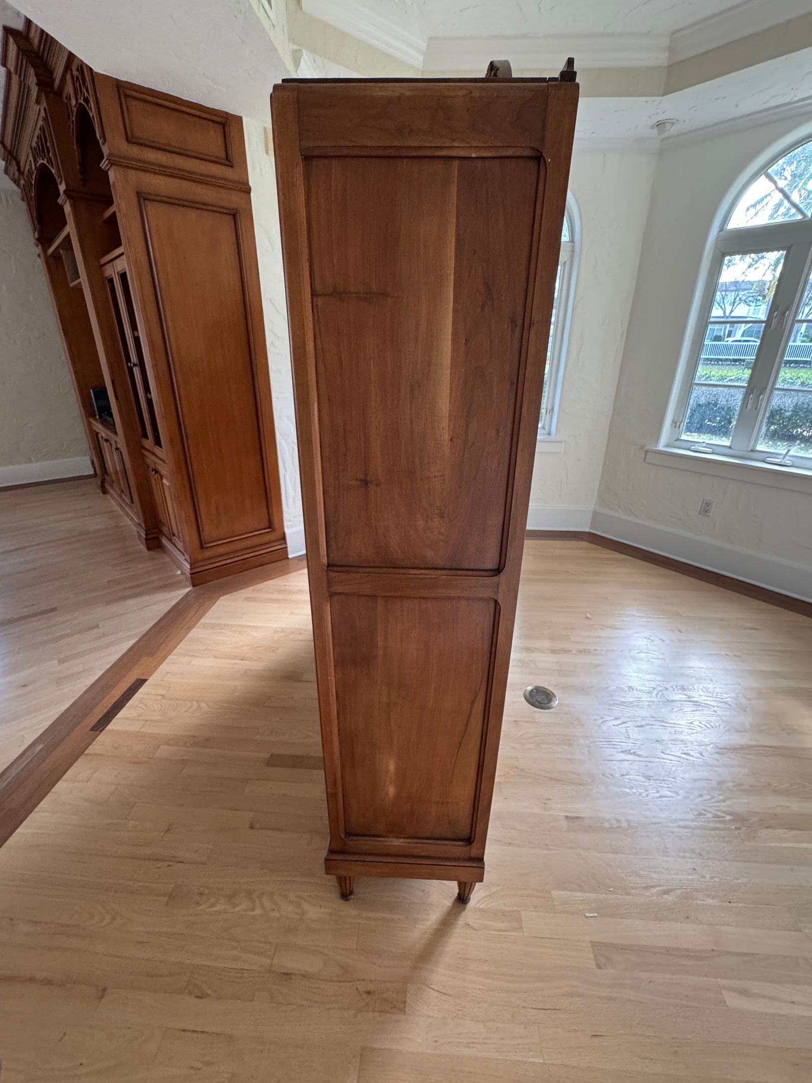 1920s Deco Style Antique Mirrored Cabinet Armoire - 9