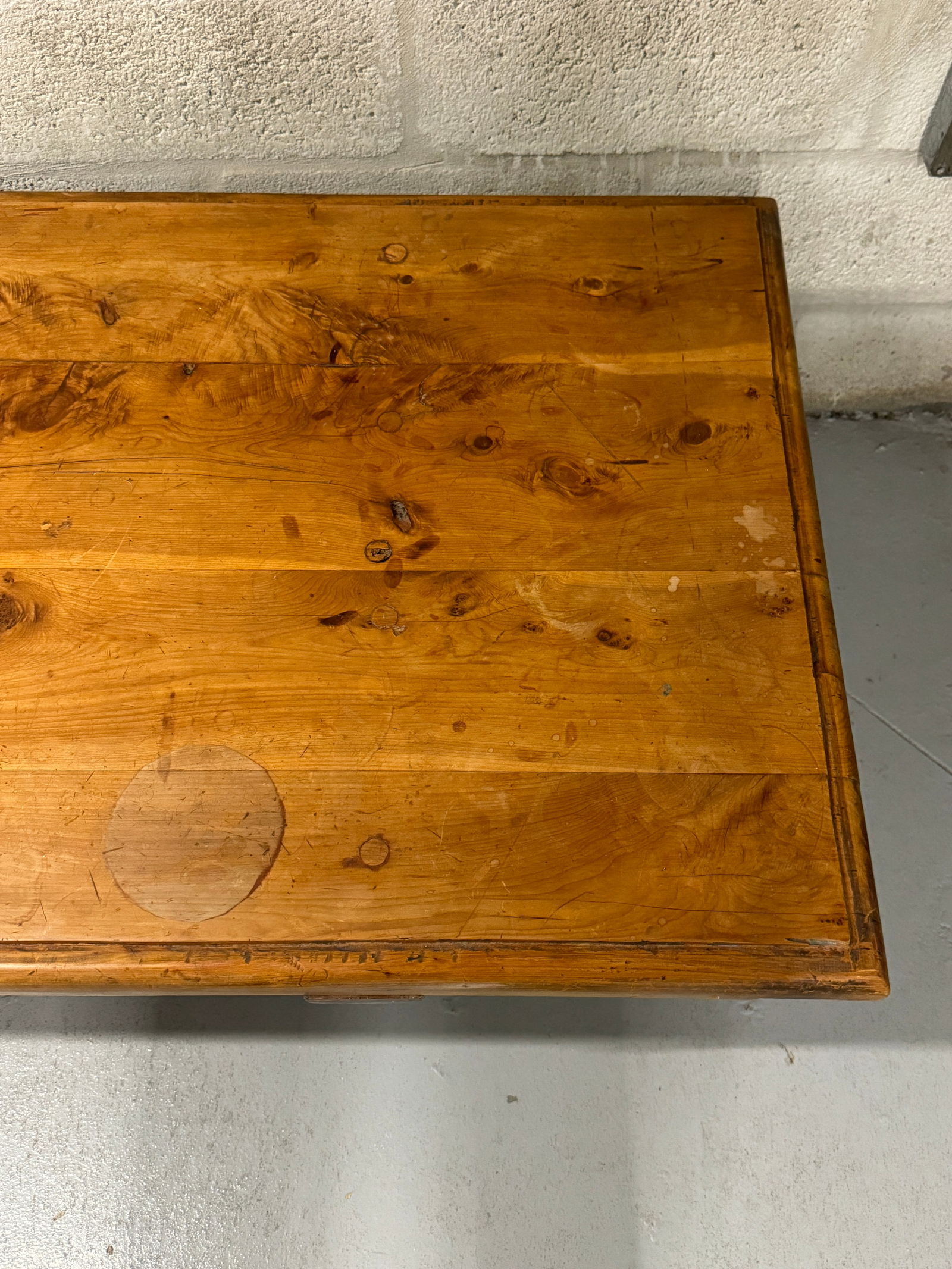 Vintage 1960s Rustic Coffee Table - 10