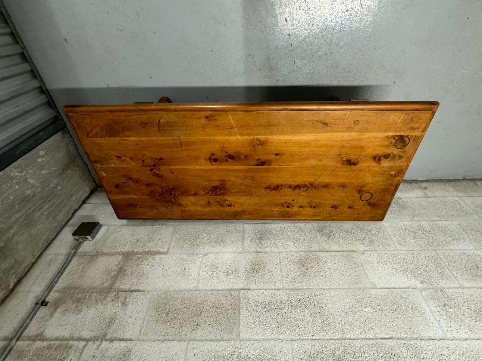 Vintage 1960s Rustic Coffee Table - 3