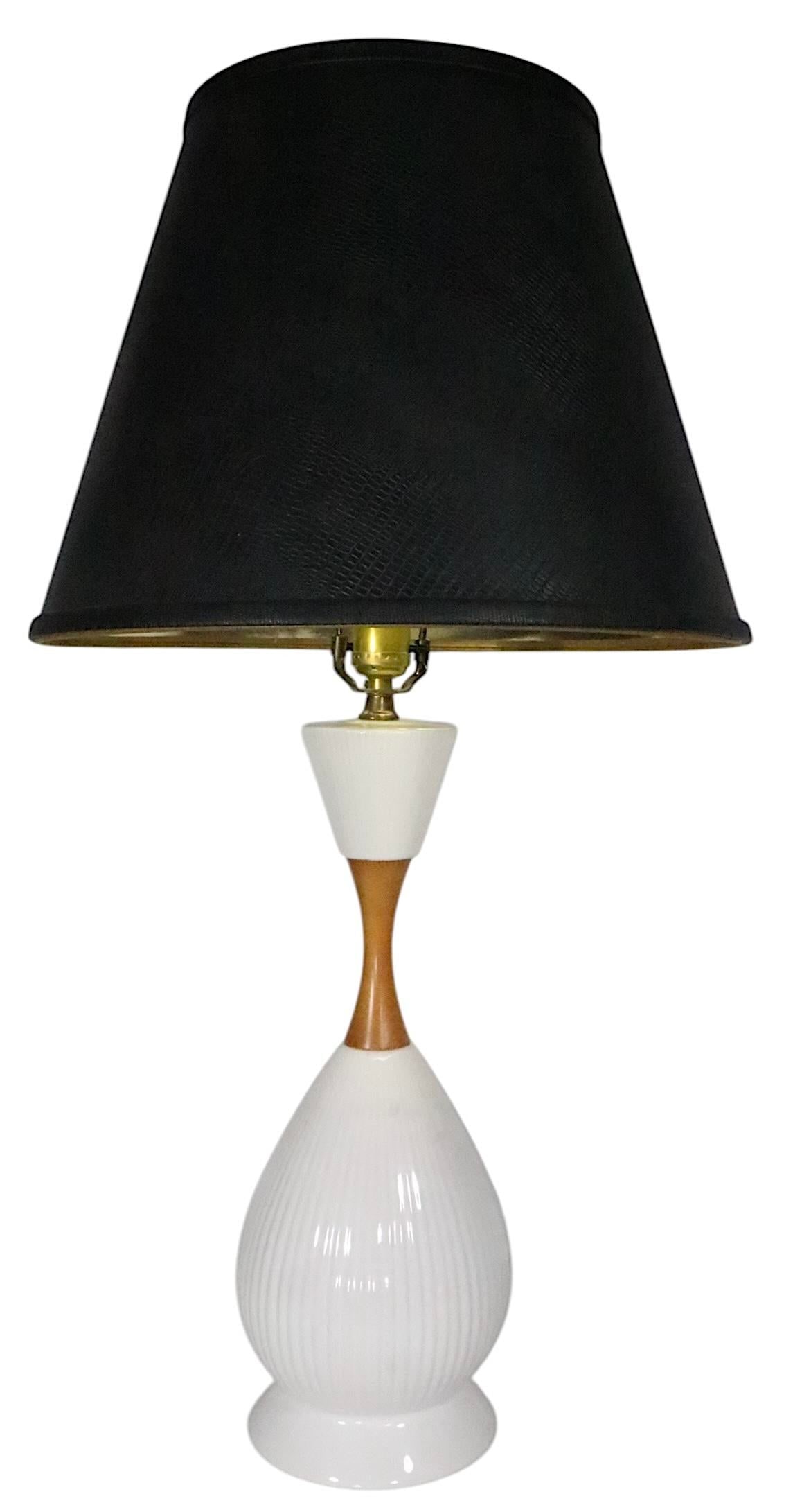 Pr. Mid Century Table Lamps - 5
