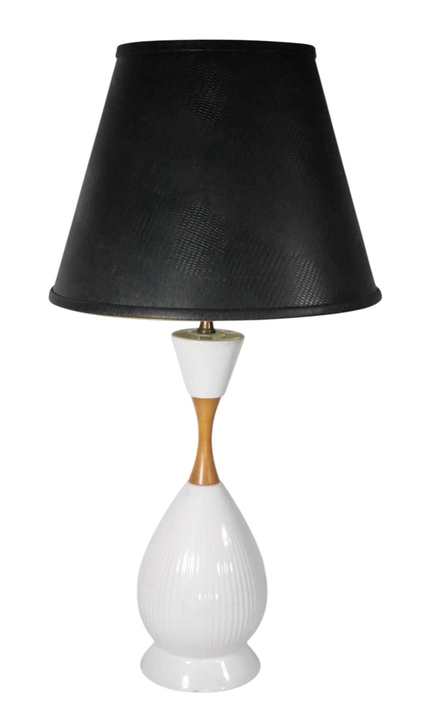 Pr. Mid Century Table Lamps - 8